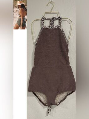 NWOT Free People Beach Heidi Surf One-Piece Swimsuit  FP